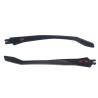 Oakley 9440 Clifden - Aste Ricambio - Nero Opaco/Logo Rosso