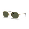 Ray Ban 3556N Octagonal - 53 001 - Oro/Verde G-15