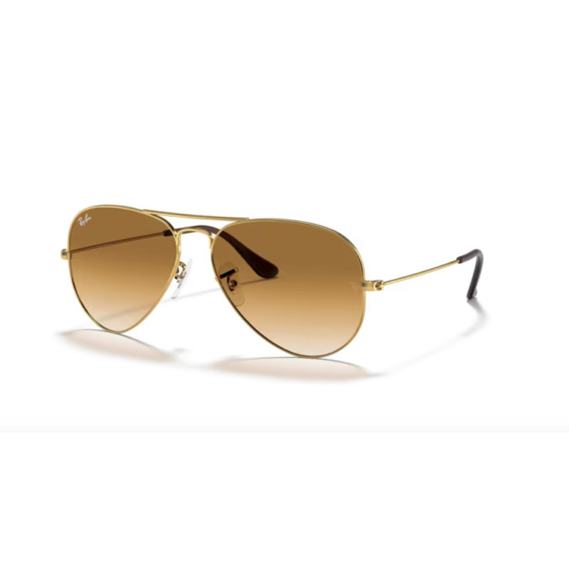 Ray Ban 3025 Aviator - 001/51 - Oro/Marrone Sfumato