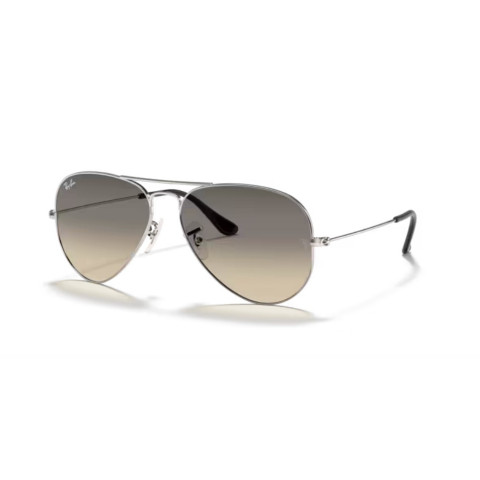 Ray Ban 3025 Aviator - 003/32 - Argento/Sfumato Grigio