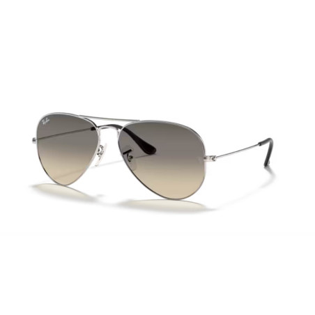 Ray Ban 3025 Aviator - 003/32 - Argento/Sfumato Grigio