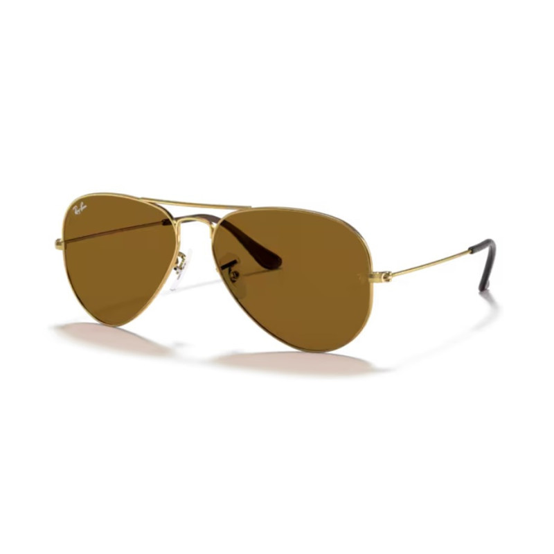 Ray Ban 3025 Aviator - 001/33 - Oro/Marrone B-15
