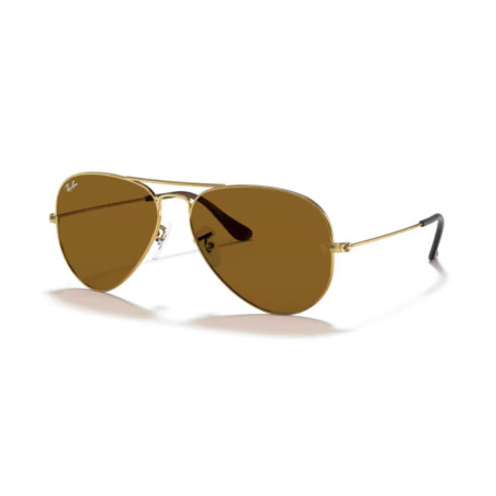 Ray Ban 3025 Aviator - 001/33 - Oro/Marrone B-15