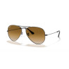 Ray Ban 3025 Aviator - 004/51 - Canna di Fucile/Marrone Sfumato