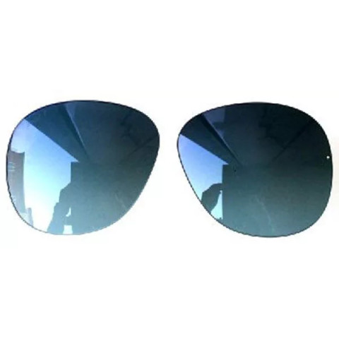 Persol 714SM Steve McQueen - 54 S3 - Lenti di Ricambio - Blu Sfumato Polarizzato