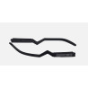 Oakley 9242 9280 HSTN BXTR - Aste Di Ricambio - Nero Opaco/Nero Lucido/Argento