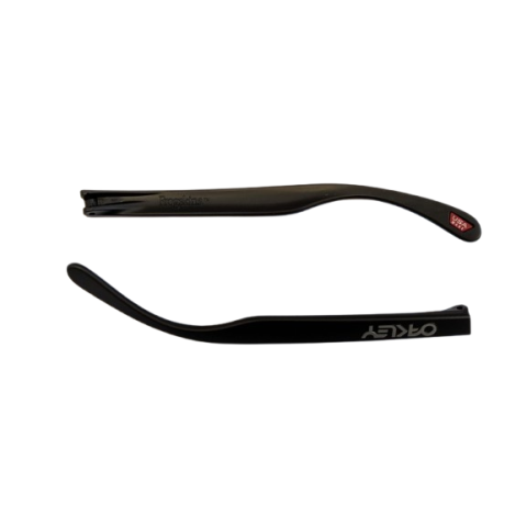 Oakley 9013/9374/9006 Frogskins M0 - Aste Di Ricambio - Nero Opaco - 132 MM