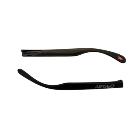 Oakley 9013/9374/9006 Frogskins M0 - Aste Di Ricambio - Nero Opaco - 132 MM