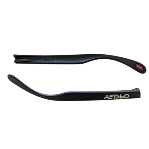 Oakley 9013/9374 Frogskins - Aste Ricambio - Carbonio Opaco/Logo Bianco