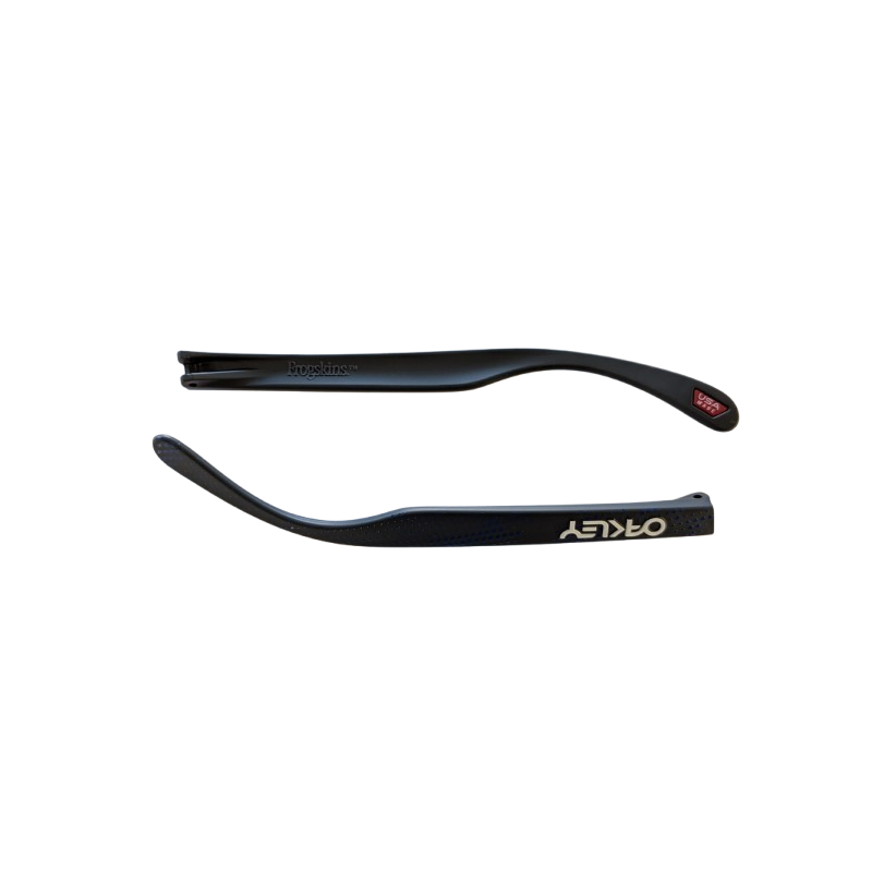 Oakley 9013/9374 Frogskins - Aste Ricambio - Carbonio Opaco/Logo Bianco