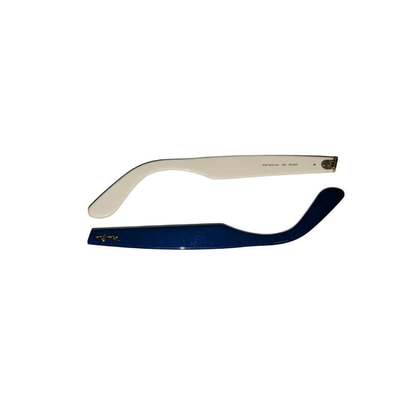 Ray Ban 2140 Wayfarer - Aste di Ricambio - Blu/Bianco