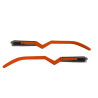 Oakley 9280 BXTR - Aste di Ricambio - Arancione/Grigio Ink Opaco