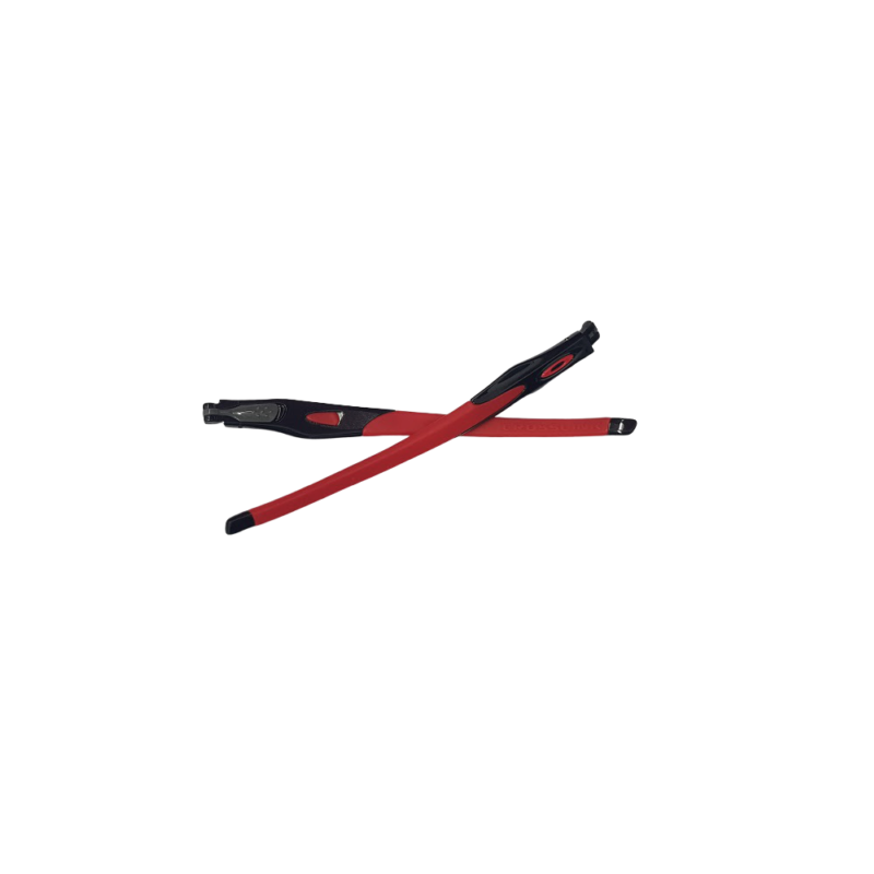 Oakley Crosslink 8027 8030 8044 8090 - Aste Ricambio - Nero/Rosso