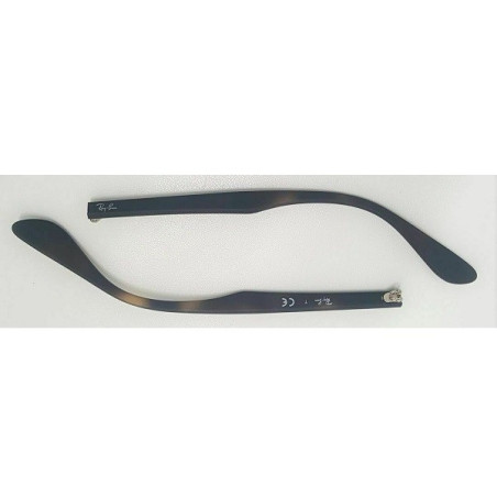 Ray Ban 1554 Junior - Aste di Ricambio - Havana Scuro Gommato