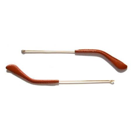 Aste di ricambio in pelle Ray Ban 3026 spare parts temples aviator leather
