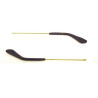 Ray Ban 3136 Caravan -Aste di Ricambio - Oro/Terminali In Pelle