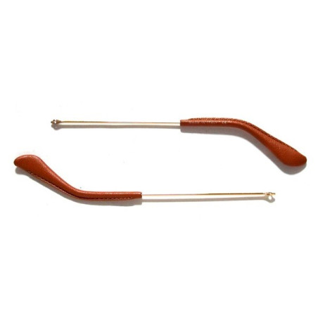 Aste di ricambio con terminali in pelle Ray Ban 3422/q spare parts temples leather