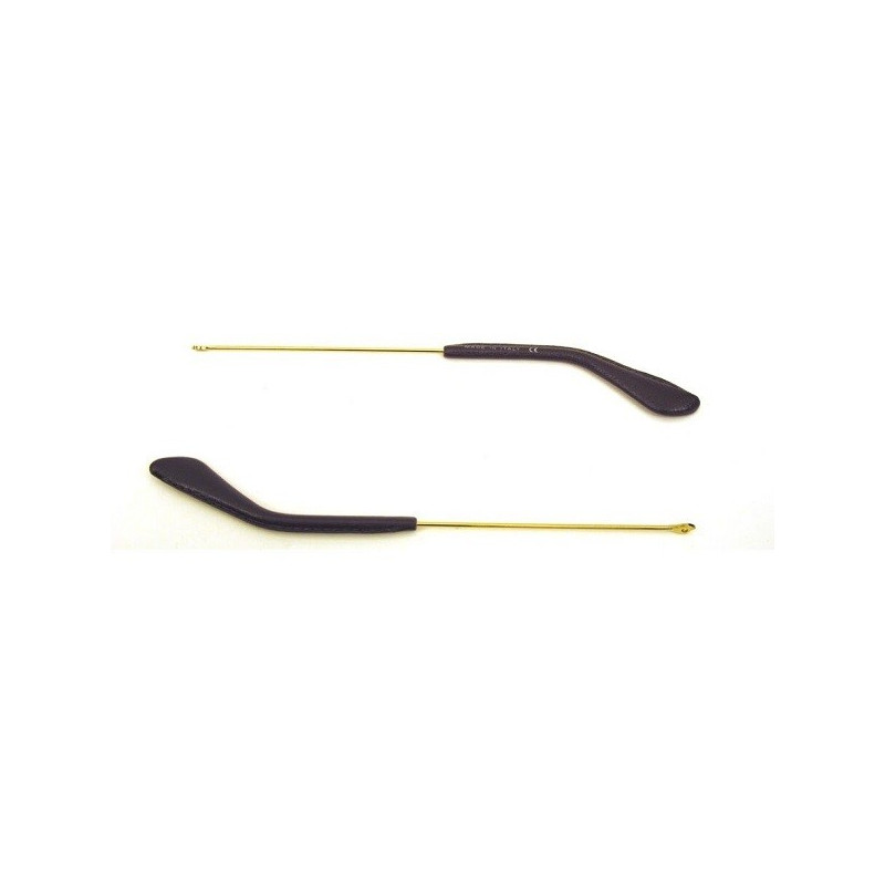 Ray Ban 3025 Aviator - Aste Di Ricambio - Terminali In Pelle - Oro/Marrone