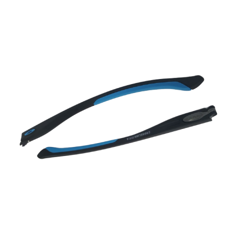 Oakley  8136 Crosslink Fit - Aste di Ricambio - Nero Opaco/Blu Cielo