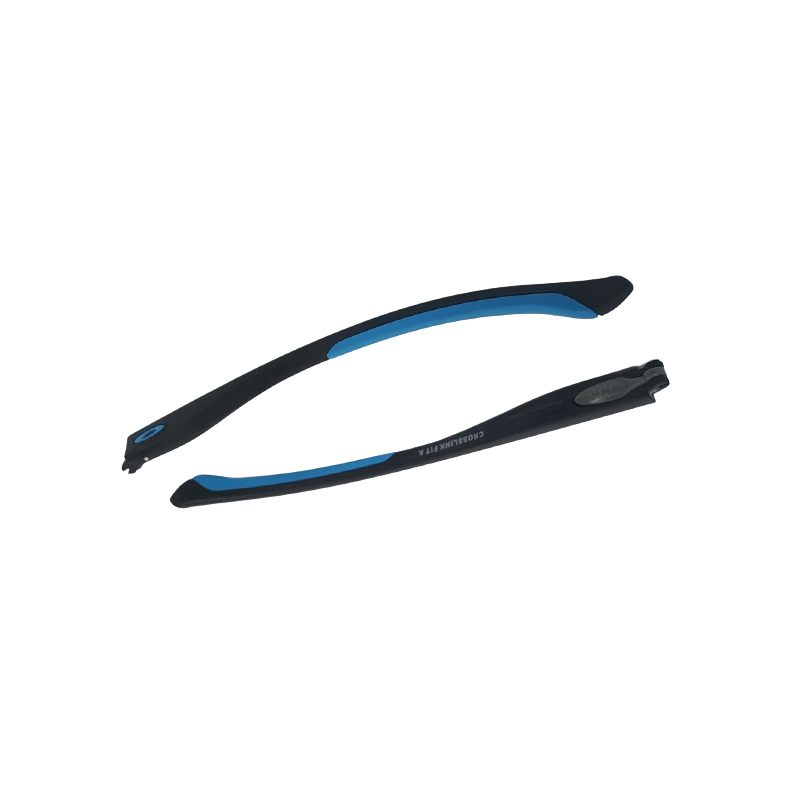 Oakley  8136 Crosslink Fit - Aste di Ricambio - Nero Opaco/Blu Cielo