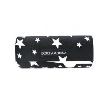 Dolce & Gabbana Custodia Box Rigido Small Stelle Fodero Stars Astuccio Occhiali