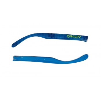 Oakley 9013/9374 Frogskins K3 Aste Ricambio Blu Zaffiro Lucido/Logo Fluo