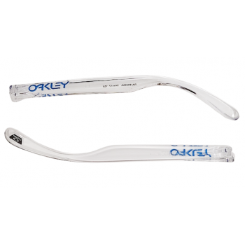 Oakley 9013/9374 Frogskins D0 Aste Ricambio Trasparente/Logo Bianco