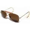 Ray Ban 3030 58 Outdoorsman Oro/marrone Polarizzato Custom Remix Personalizzato