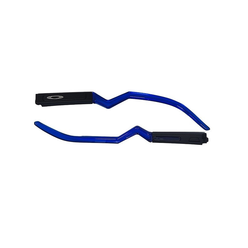 Oakley 9242 9280 HSTN BXTR - Aste di Ricambio - Nero Opaco/Blu