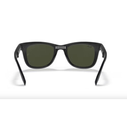 Ray Ban 4105 Wayfarer Pieghevole - 50 601/S - Nero Opaco/Verde G-15