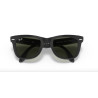 Ray Ban 4105 Wayfarer Pieghevole - 50 601/S - Nero Opaco/Verde G-15