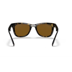 Ray Ban 4105 Wayfarer Pieghevole - 54 710 - Havana Chiaro/Marrone