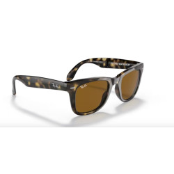 Ray Ban 4105 Wayfarer Pieghevole - 54 710 - Havana Chiaro/Marrone