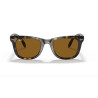 Ray Ban 4105 Wayfarer Pieghevole - 54 710 - Havana Chiaro/Marrone