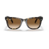 Ray Ban 4105 Wayfarer Pieghevole - 50 710/51 - Havana Chiaro/Marrone Sfumato