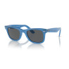 Ray Ban 2140 Wayfarer - 50 1409B1 - Fotocromatico Blu Striato/Grigio