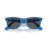 Ray Ban 2140 Wayfarer - 50 1409B1 - Fotocromatico Blu Striato/Grigio