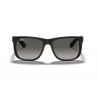 Ray Ban 4165 Justin - 54 601/8G - Nero/Grigio