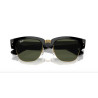 Ray Ban 0316S Mega Clubmaster - 901/31 - Nero Su oro/Verde