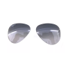 Ray Ban Aviator - Lenti Ricambio - Blu Sfumato Grigio Polarizzato
