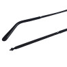 Ray Ban 3636 New Caravan - Aste di Ricambio - Nero Lucido